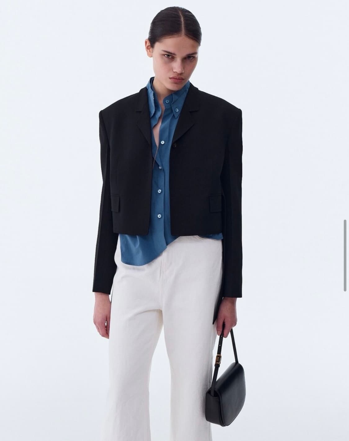 렉토 벨티드 크롭자켓 상품이미지6