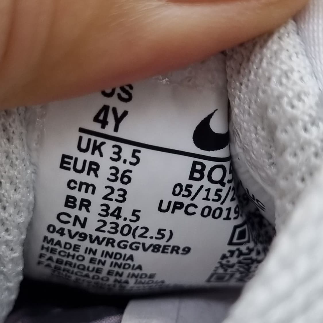 나이키 코트버로우 로우 스니커즈 230. 상품이미지6