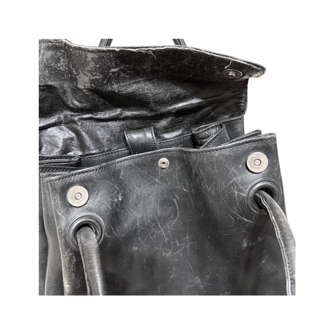 요지 야마모토 와이즈 아카이브 소가죽 토트백 상품이미지8