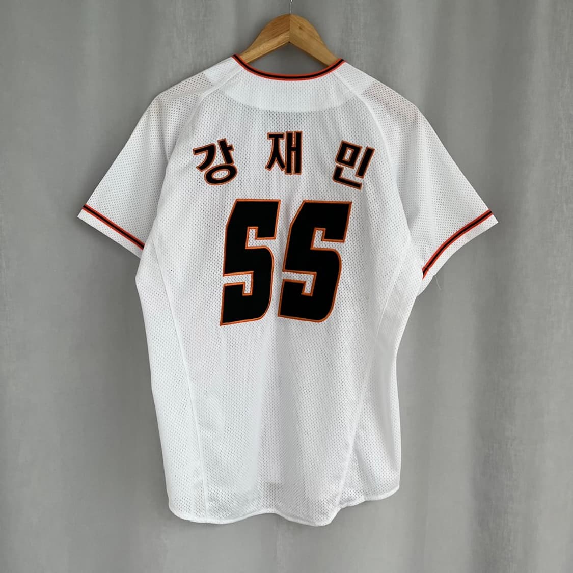 한화이글스 반팔 야구 유니폼/강재민/#4036 상품이미지4