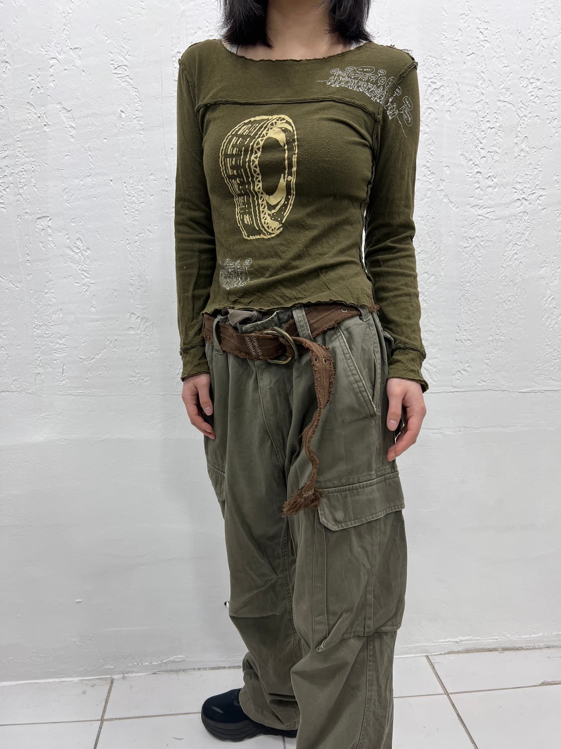 grunge cargo pants 상품이미지3