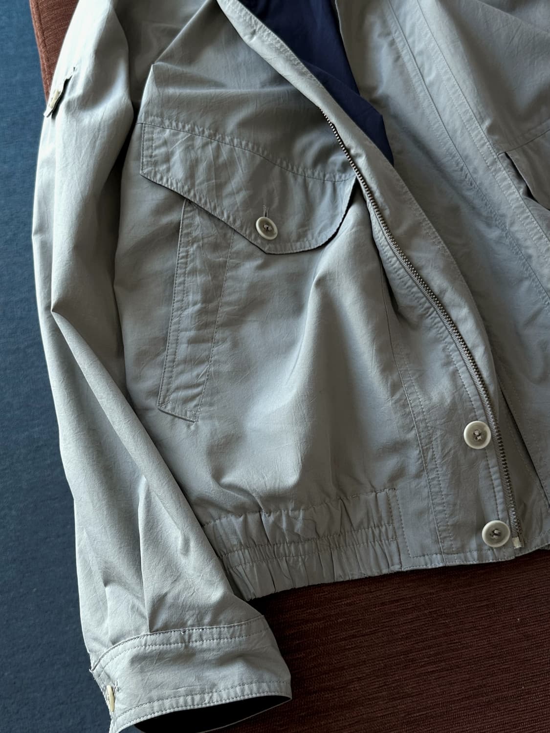 High count fabric design blouson 상품이미지3