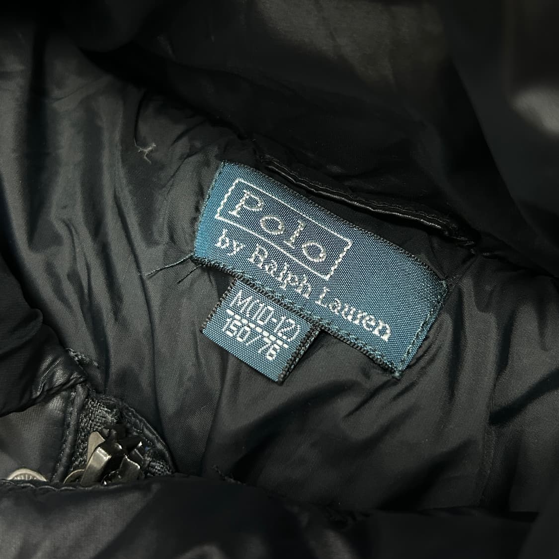 폴로 빅포니 레드포니 블랙 패딩(10-12) 상품이미지2