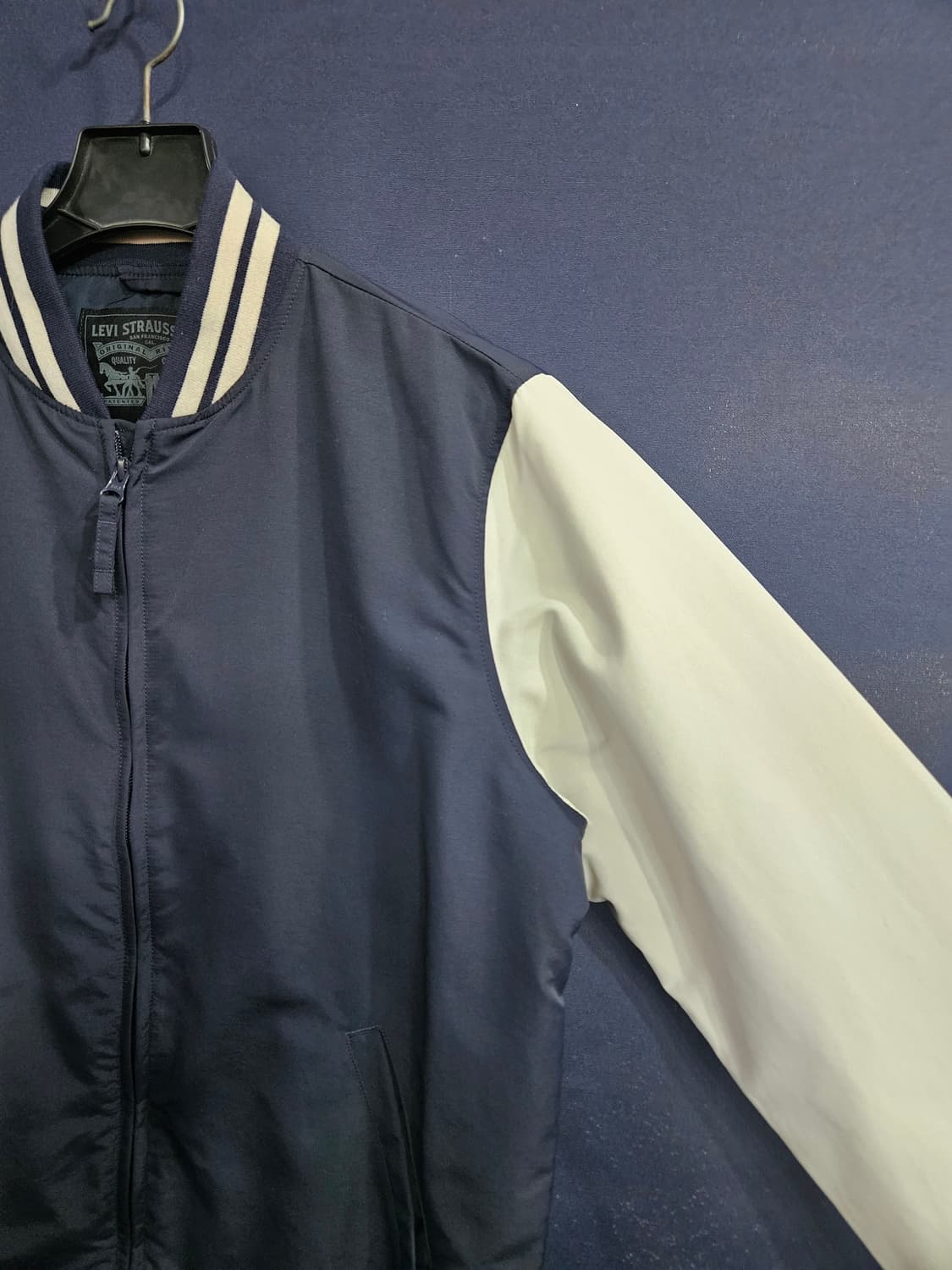 리바이스 투톤 레트렙 스타디움 남성 95 봄버 자켓  상품이미지4