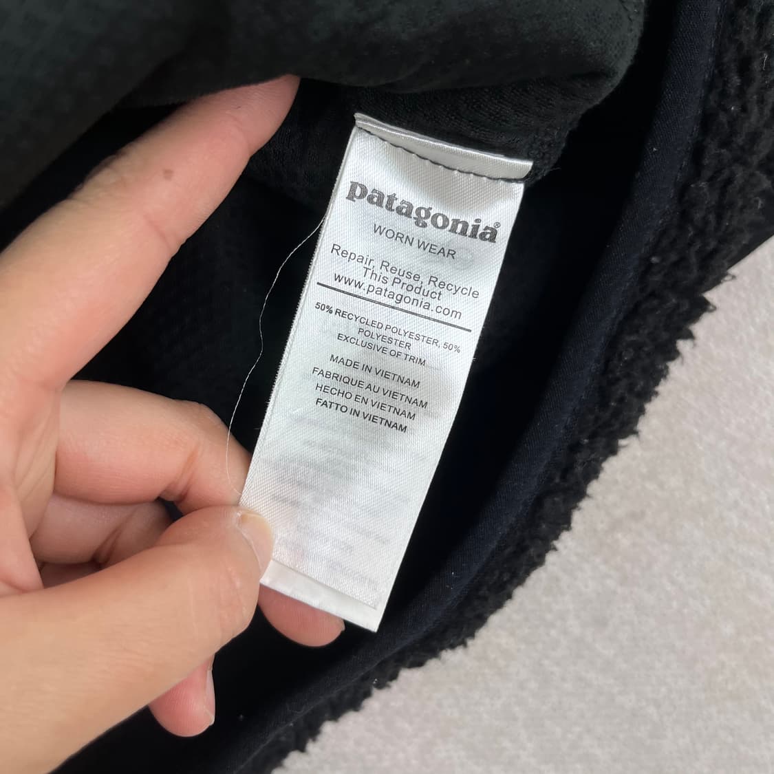 105 파타고니아 레트로 양털 플리스 자켓 상품이미지4