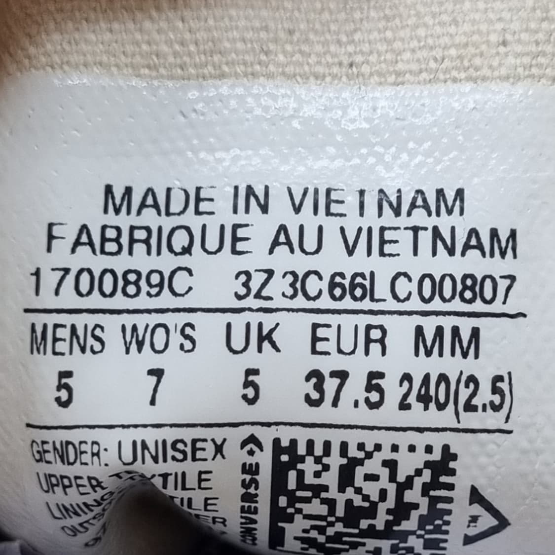 컨버스 척70 코트그린 여성하이탑240  상품이미지6