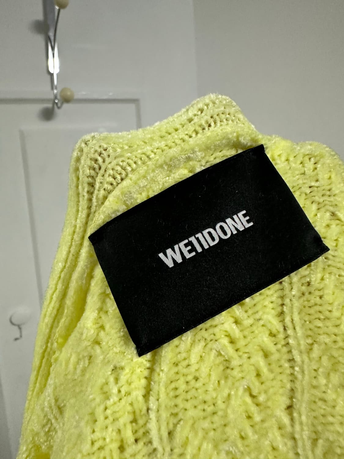 웰던 WE11DONE 케이블 가디건 상품이미지3