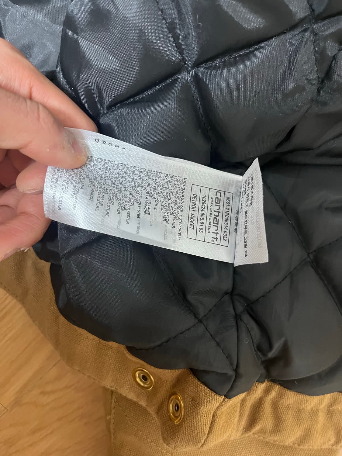 칼하트 디트로이트 자켓 상품이미지4