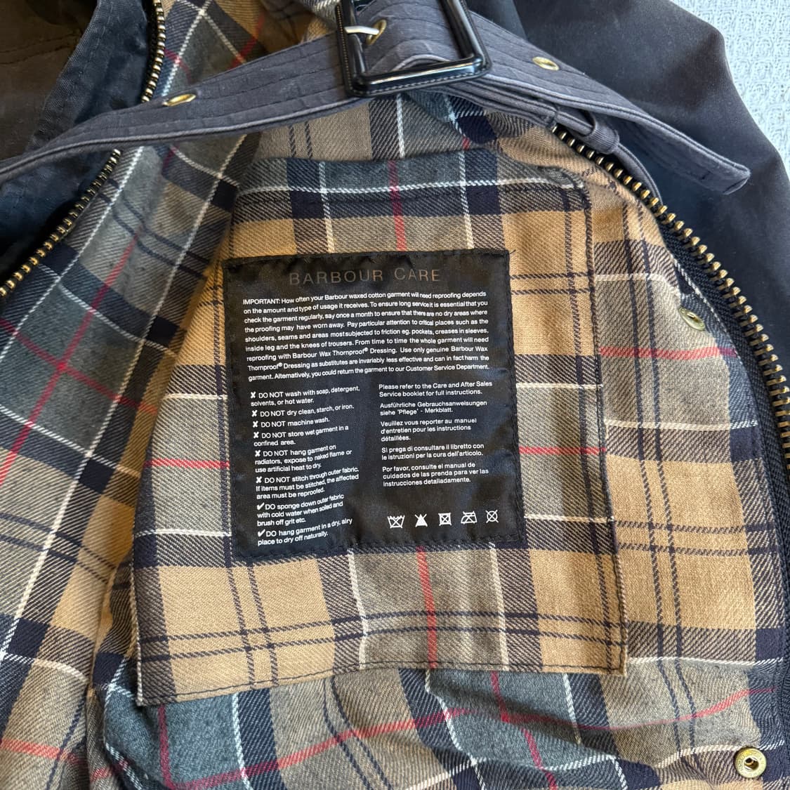 바버 인터네셔널 자켓 상품이미지4