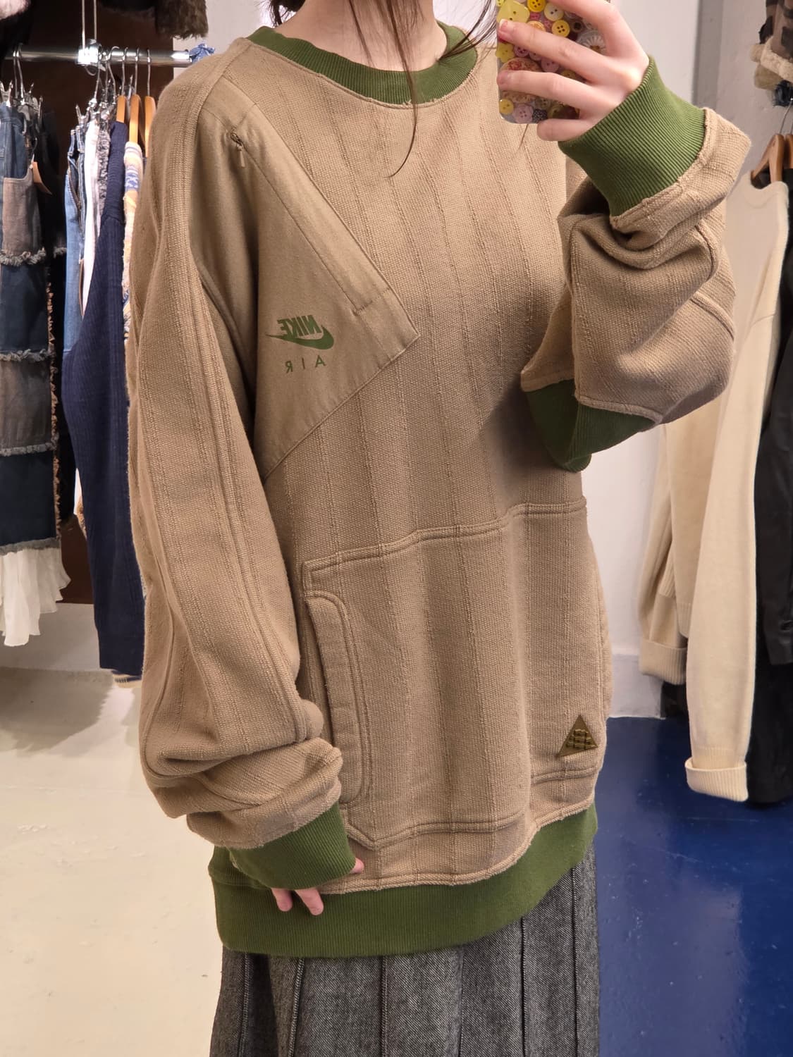 2000s NIKE 나이키 아웃고어 프로그레션 맨투맨 상품이미지3