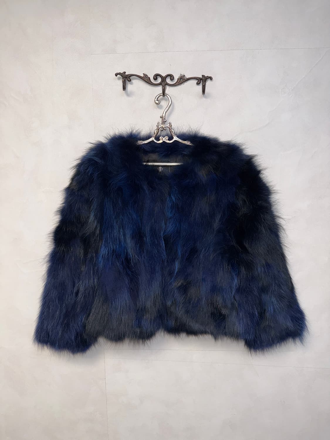 Jindo Klever mixed blue raccoon fur jk 상품이미지1