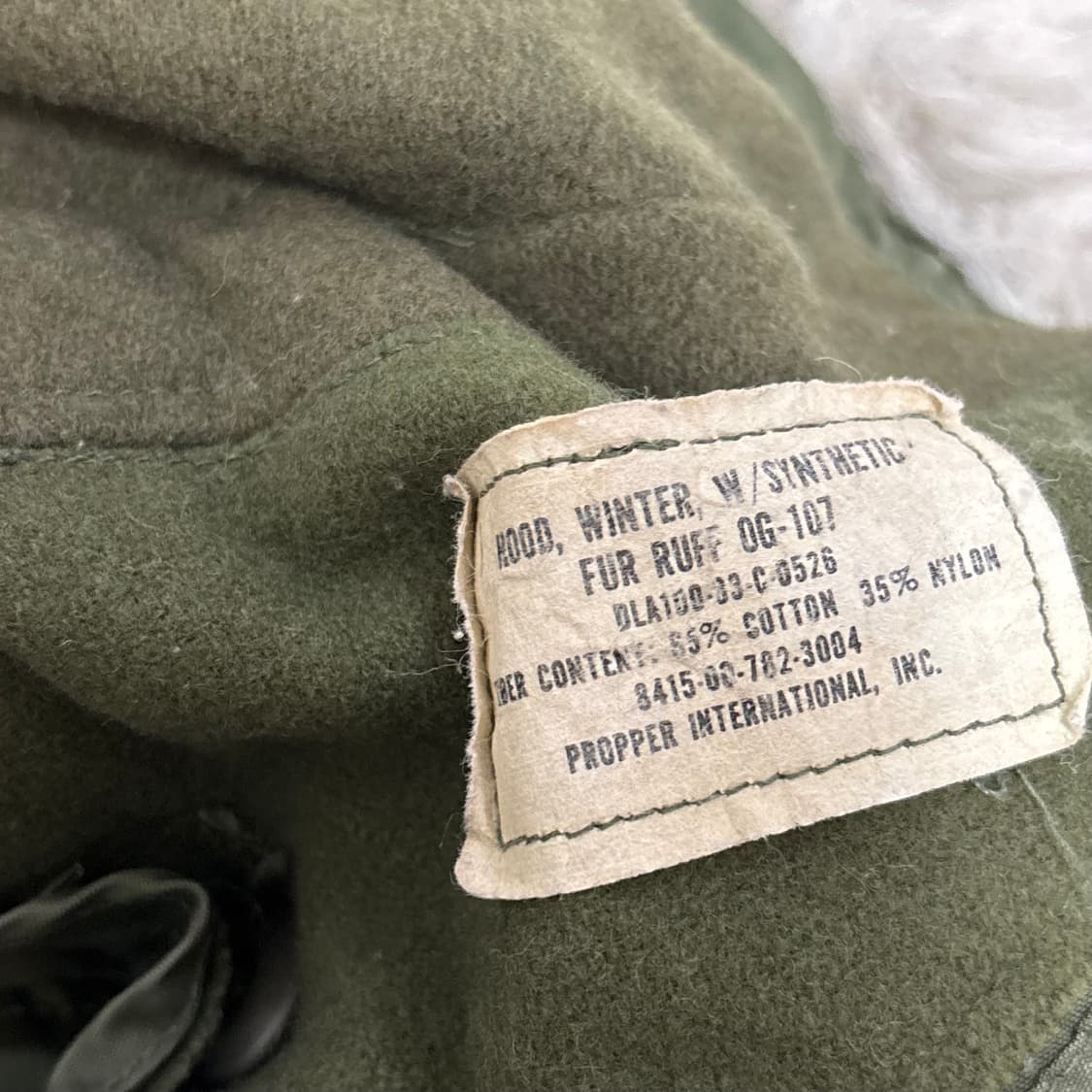 XS 레귤러 78s U.S ARMY 피쉬테일 개파카 상품이미지6