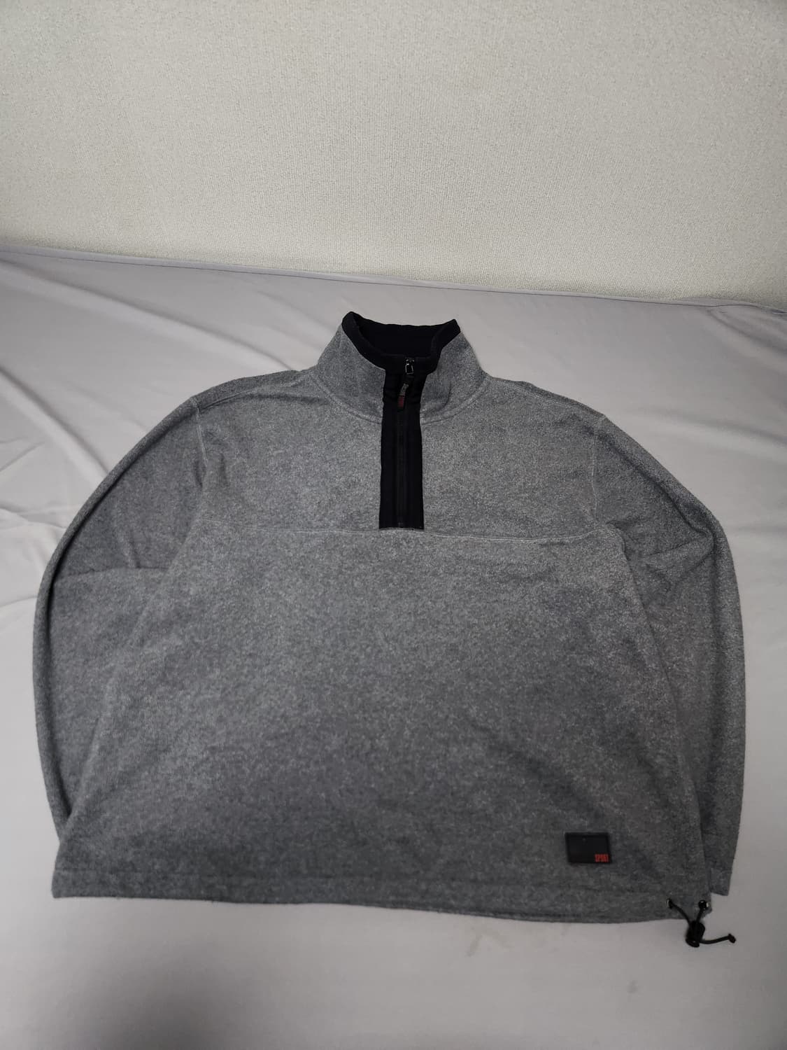 90's 미국빈티지 🇺🇸 STRUCTURE 오버핏 반집업 플리스 XL 상품이미지2