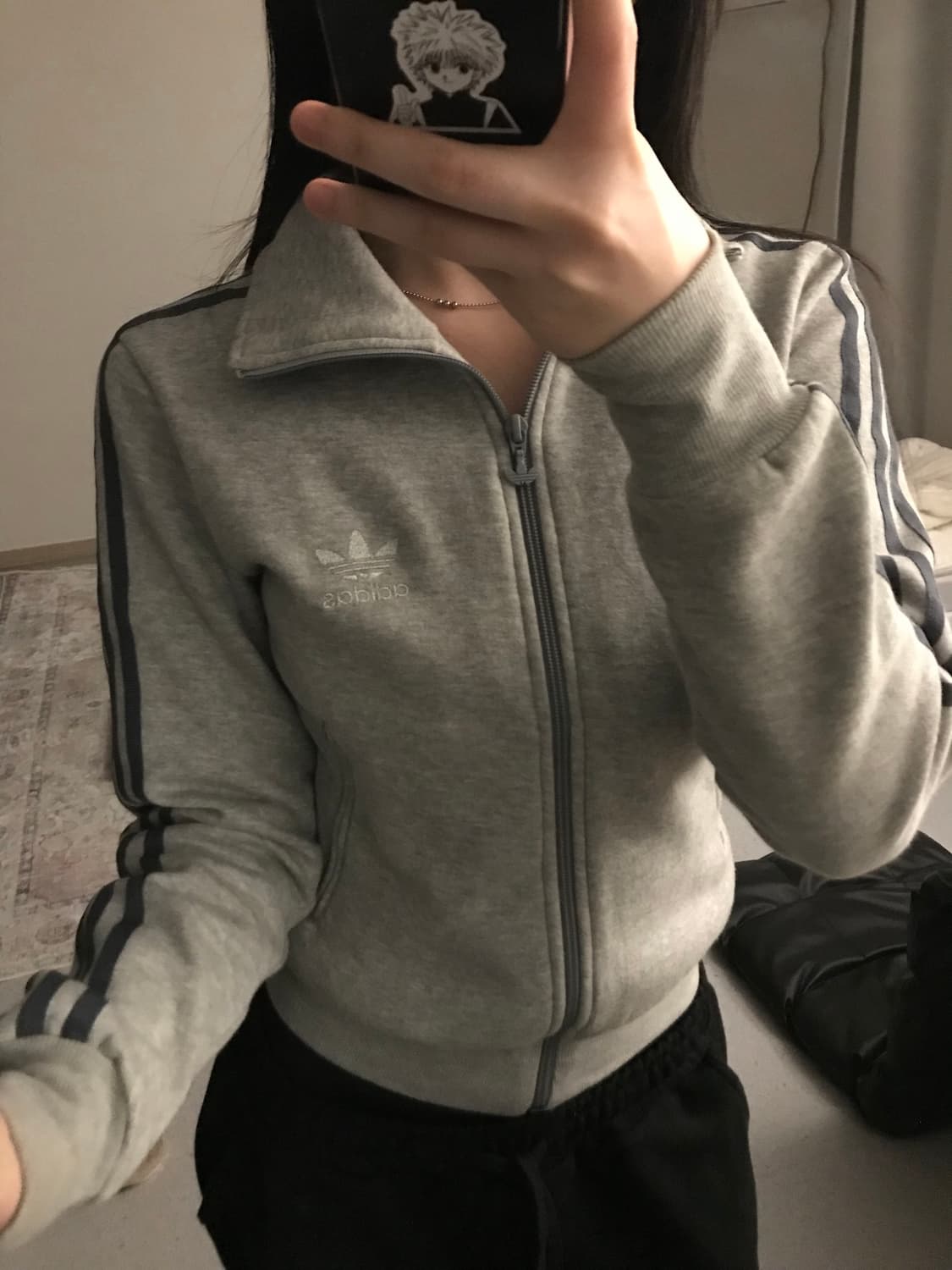 adidas 아디다스 그레이 져지 트랙탑 상품이미지1