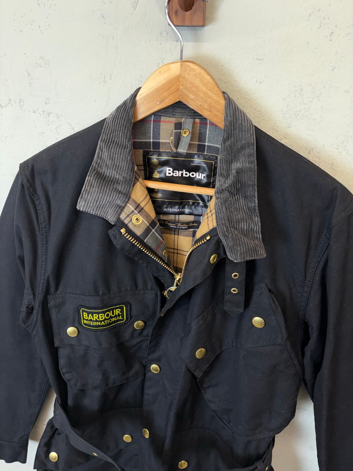 바버 인터네셔널 A7 왁스 자켓 상품이미지7