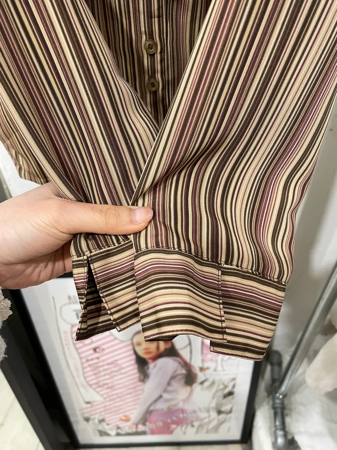 ramlossa y2k stripe shirt 상품이미지9