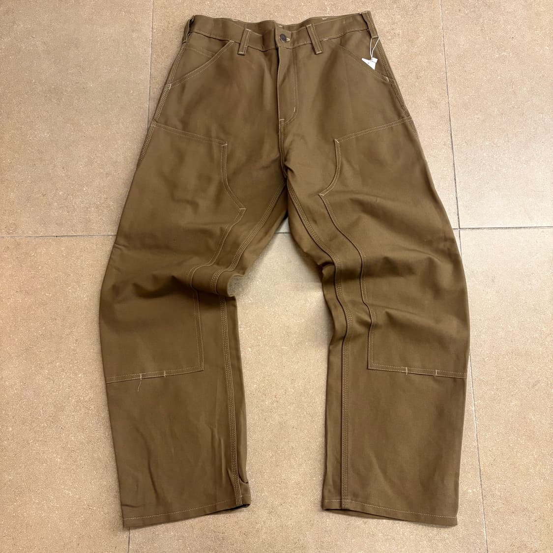 칼하트 더블니 베이지 팬츠 상품이미지2