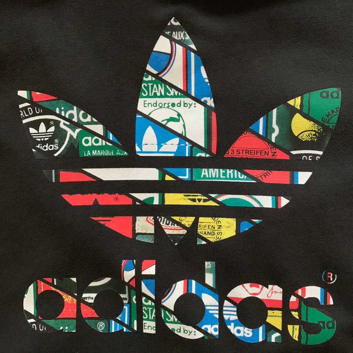 아디다스 오리지널스 빈티지 기모 후드 티셔츠 상품이미지6