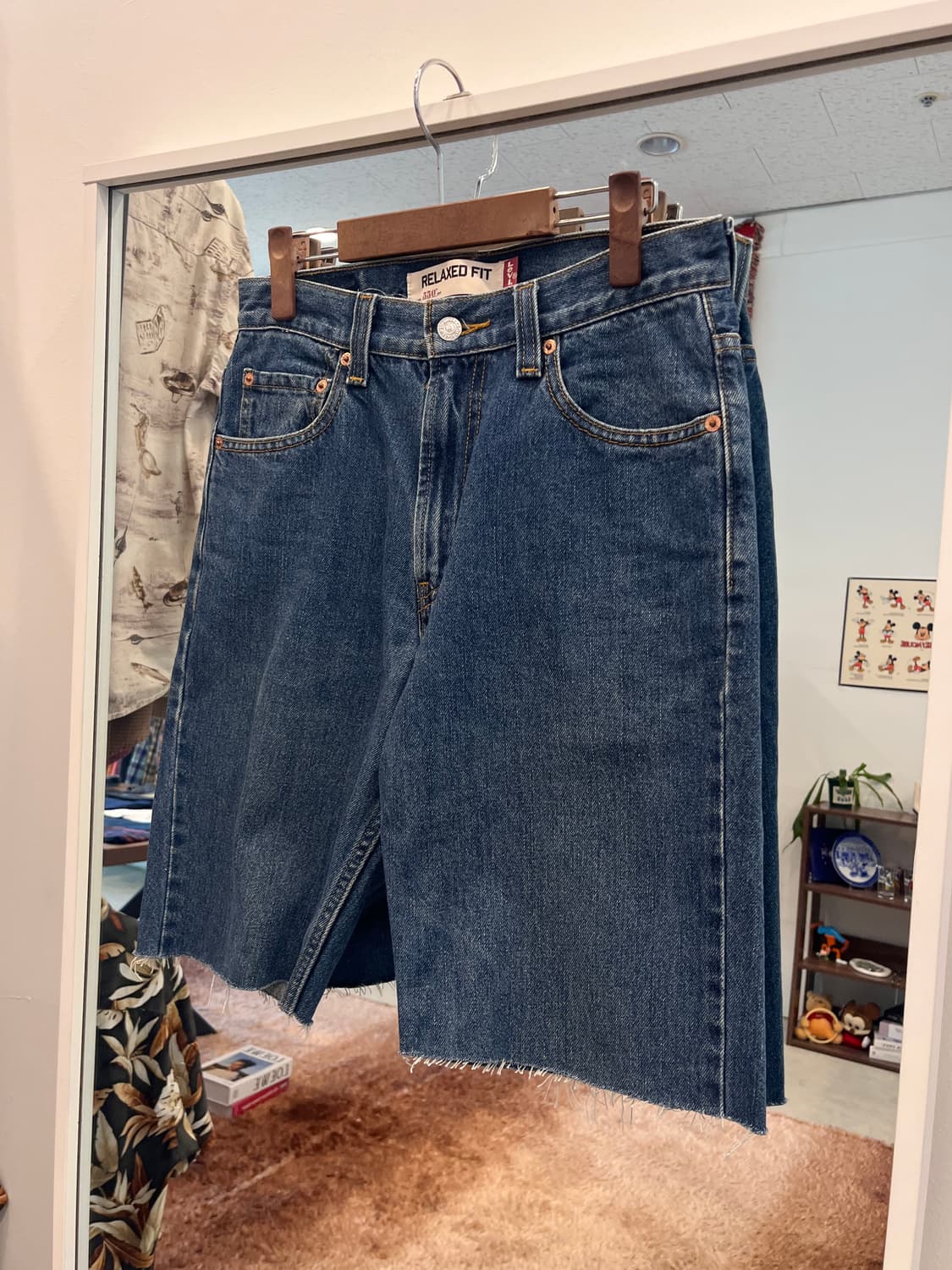 Levis 리바이스 550 컷오프 데님 쇼츠 팬츠 (29inch) 상품이미지1