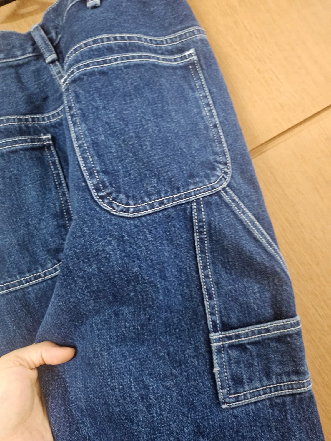 [새상품]파르벵 카펜더 데님진청M 상품이미지7