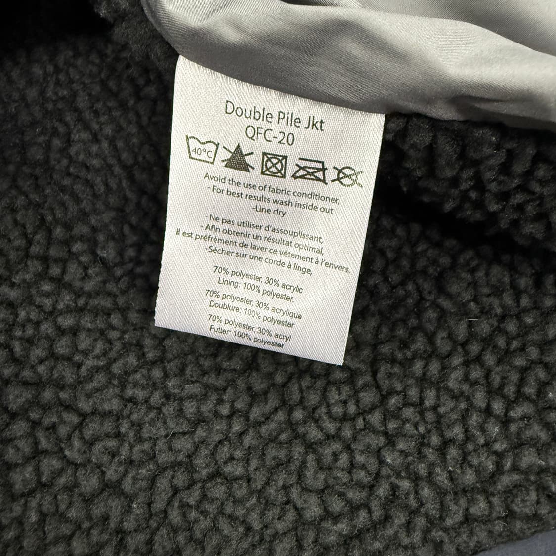 (M)랩 RAB 더블파일 후리스 자켓(블랙) 상품이미지3