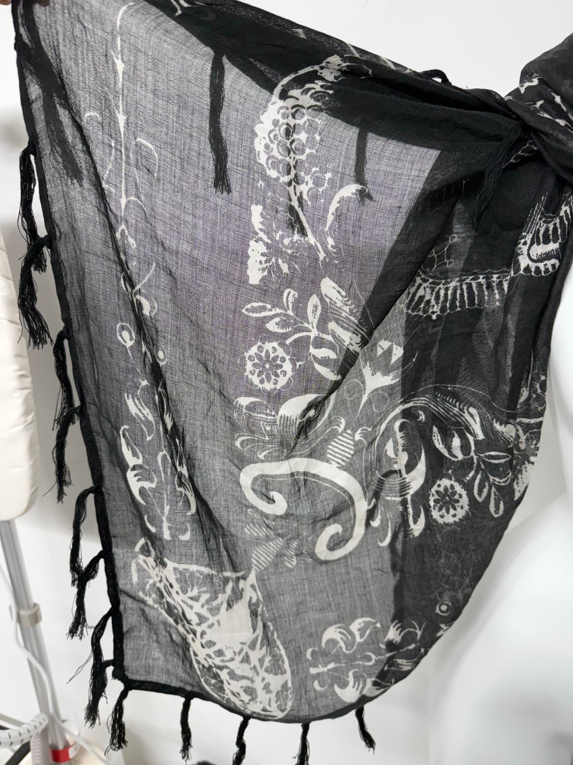 Grunge punk printing skarf 상품이미지2