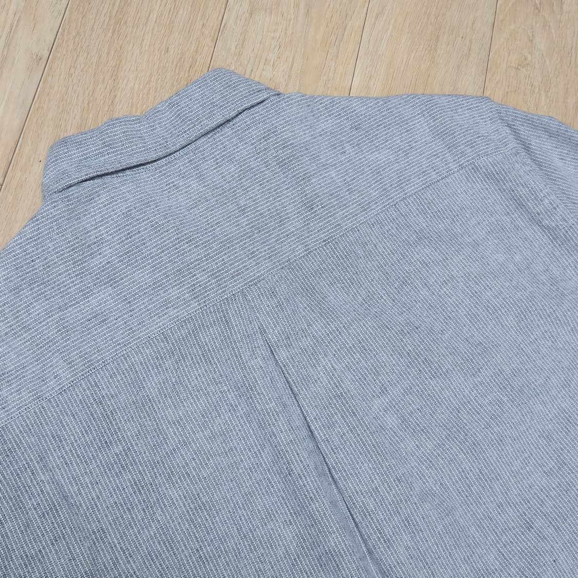 L)저널스탠다드 블루 스트라이프 셔츠 상품이미지6