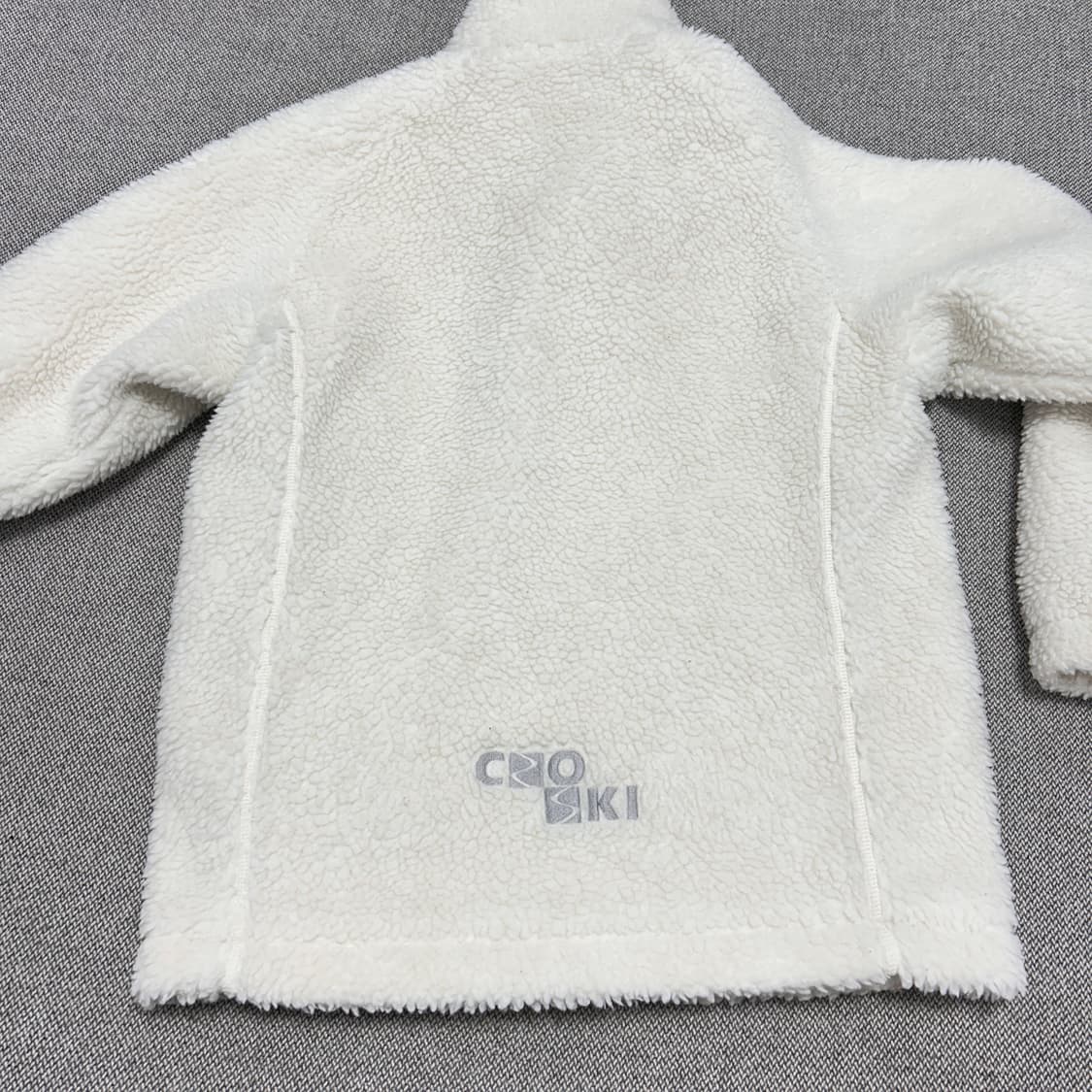 미즈노 크로스키 아이보리 후리스(S) 상품이미지4