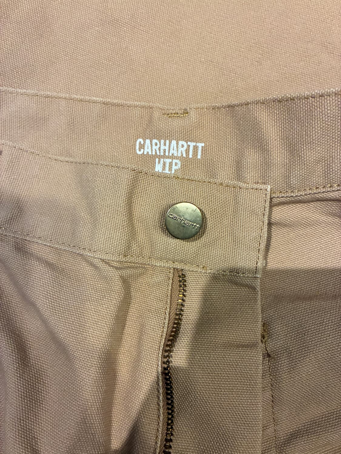 34) 칼하트 WIP 싱글니 팬츠 베이지 상품이미지3