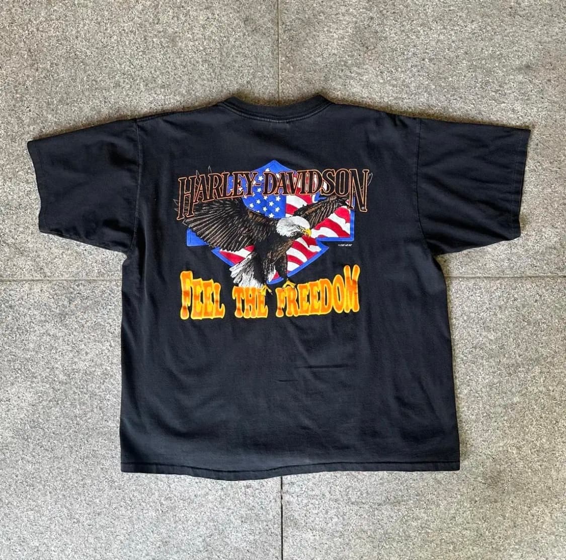 90s 할리데이비슨 포켓 티셔츠 XL 상품이미지3