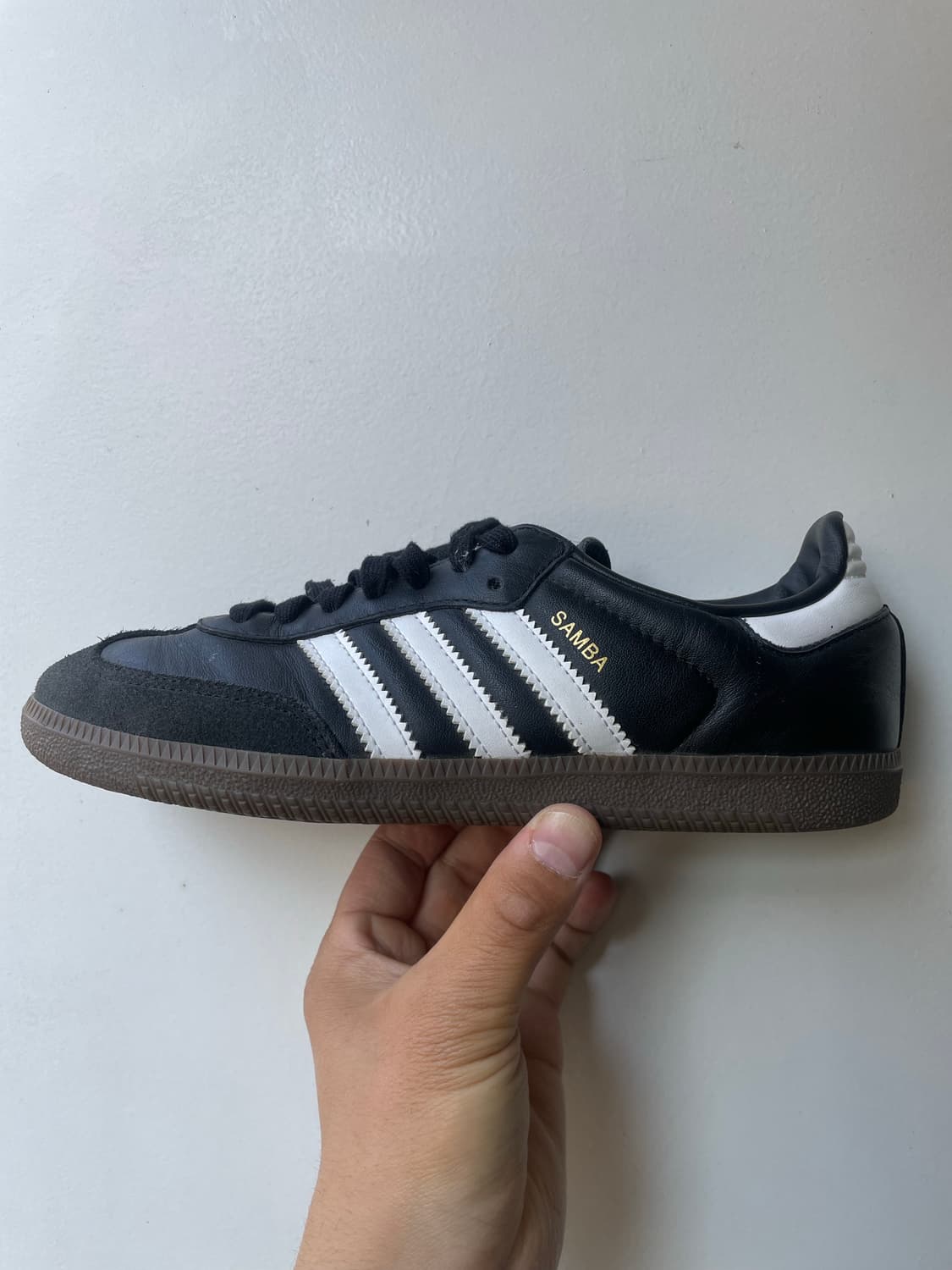 아디다스 삼바 OG 블랙 화이트 검 240 상품이미지1