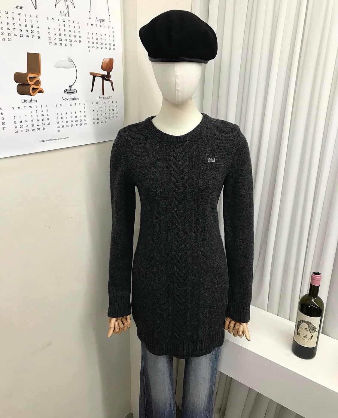 라코스테 니트 원피스 상품이미지6