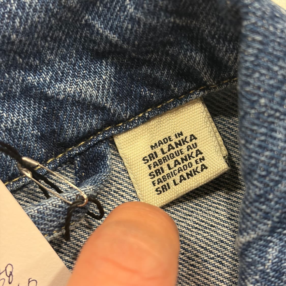 [L] 22s 리바이스 데님 트러커 자켓 청자켓 C259 상품이미지6