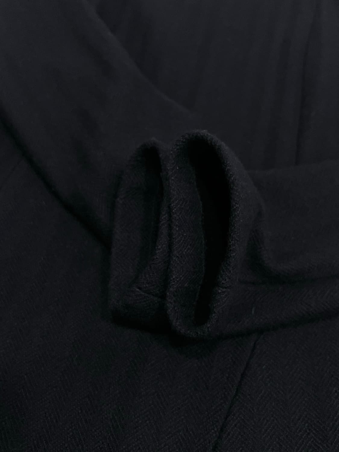 질샌더 울 100% 롱 플레어 원피스 블랙 85사이즈 상품이미지9