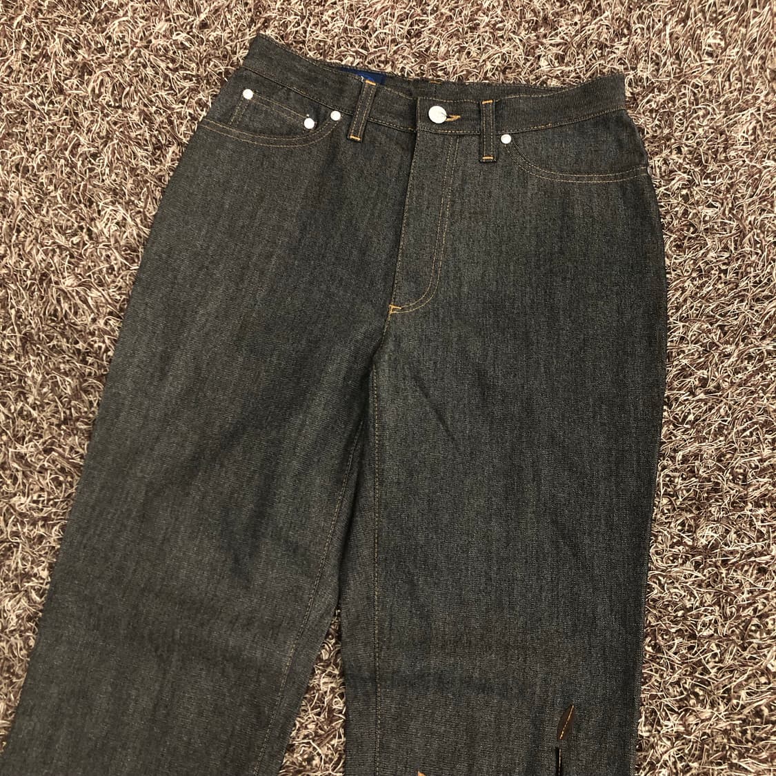 겐조 여성 플라워 데님 팬츠 상품이미지3