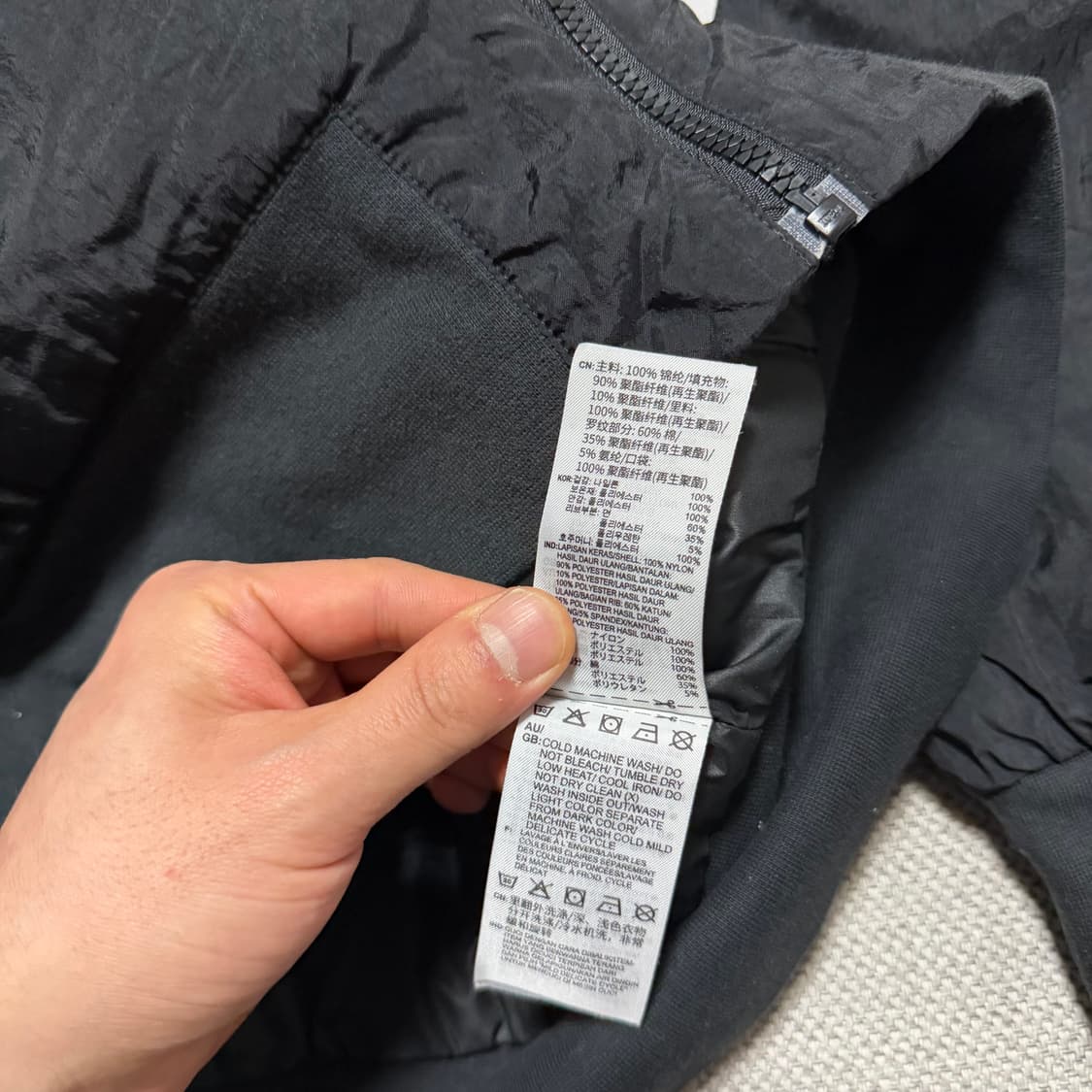 아디다스 나일론 봄버자켓 상품이미지5