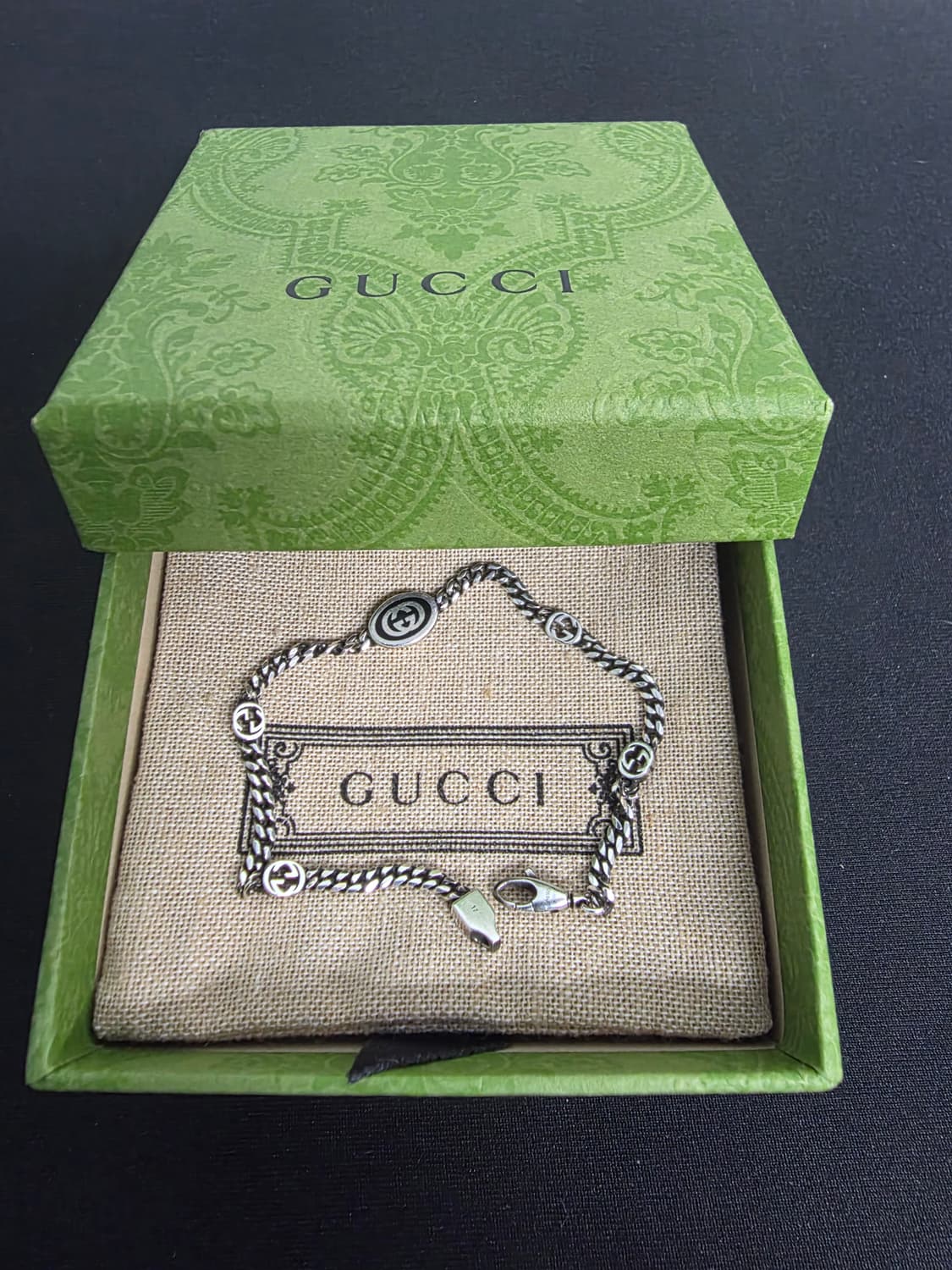 구찌 인터로킹 팔찌 상품이미지3