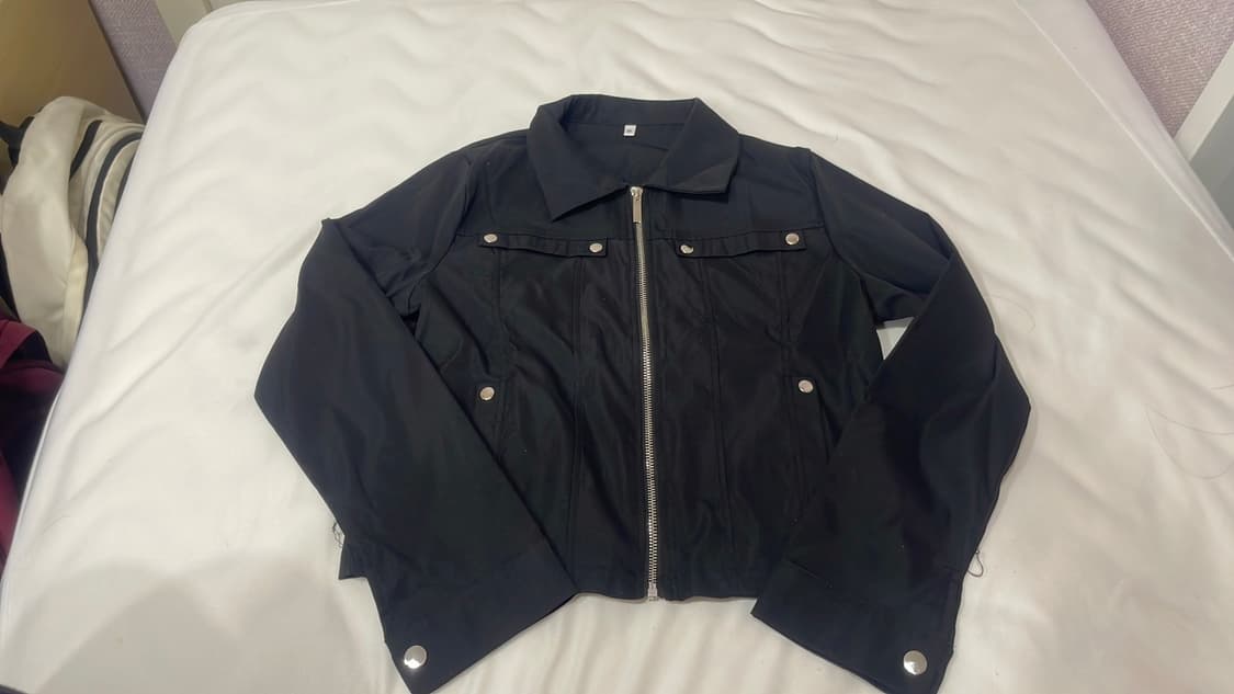 봄가을 찡자켓 새제품 사이즈 M-L 상품이미지1