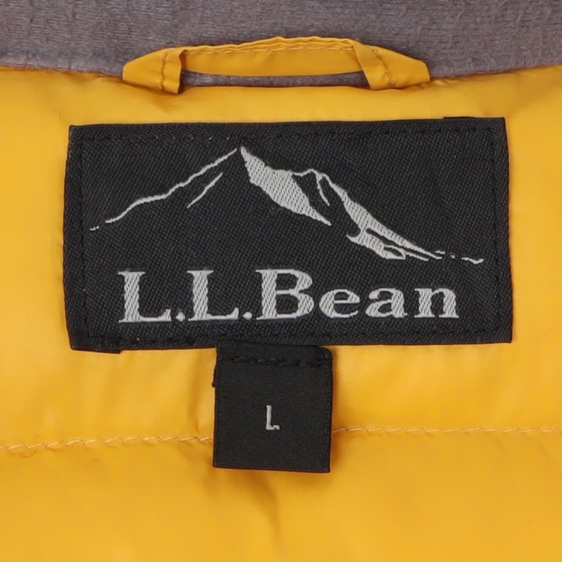 LLbean 엘엘빈 600 옐로우 라이트 다운자켓 경량패딩 상품이미지8