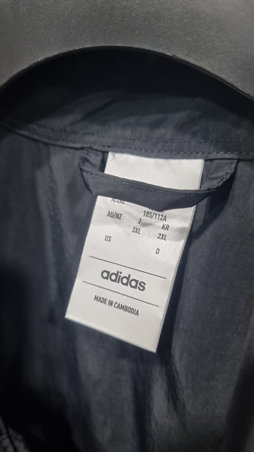 아디다스(adidas) 여름 가을용 바스락 집업 110~115(가단65) 상품이미지3