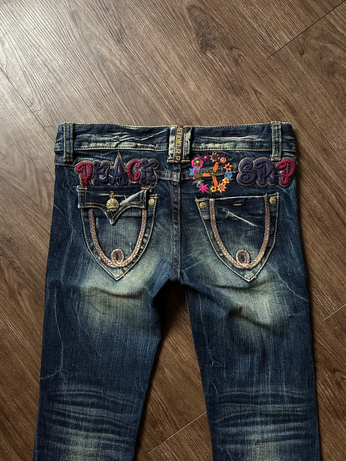 Studio R.P 큐티 & 워시드 슬림 플레어 진 상품이미지10