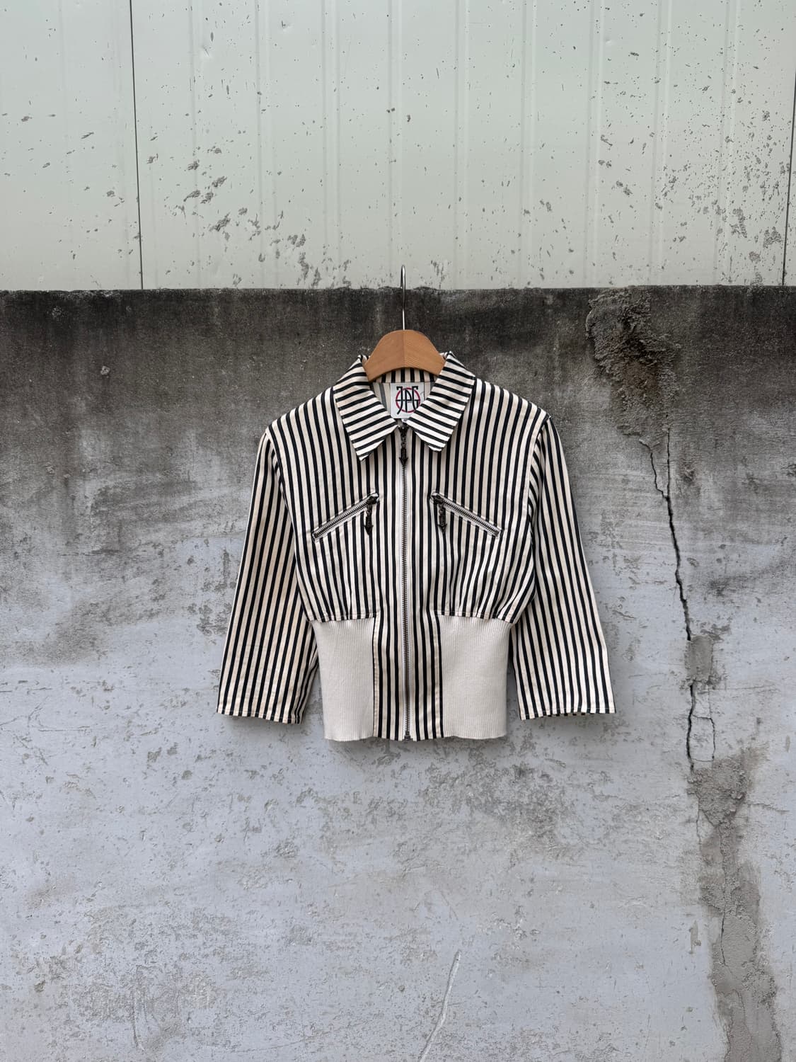 90‘s 장폴고티에 7부 집업 자켓 상품이미지2