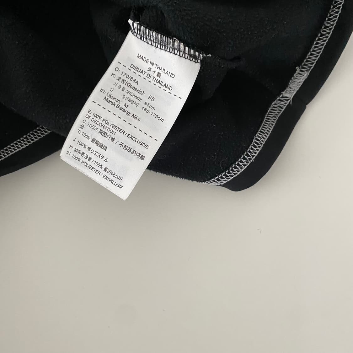 M ) 나이키반집업져지 A1408 상품이미지8