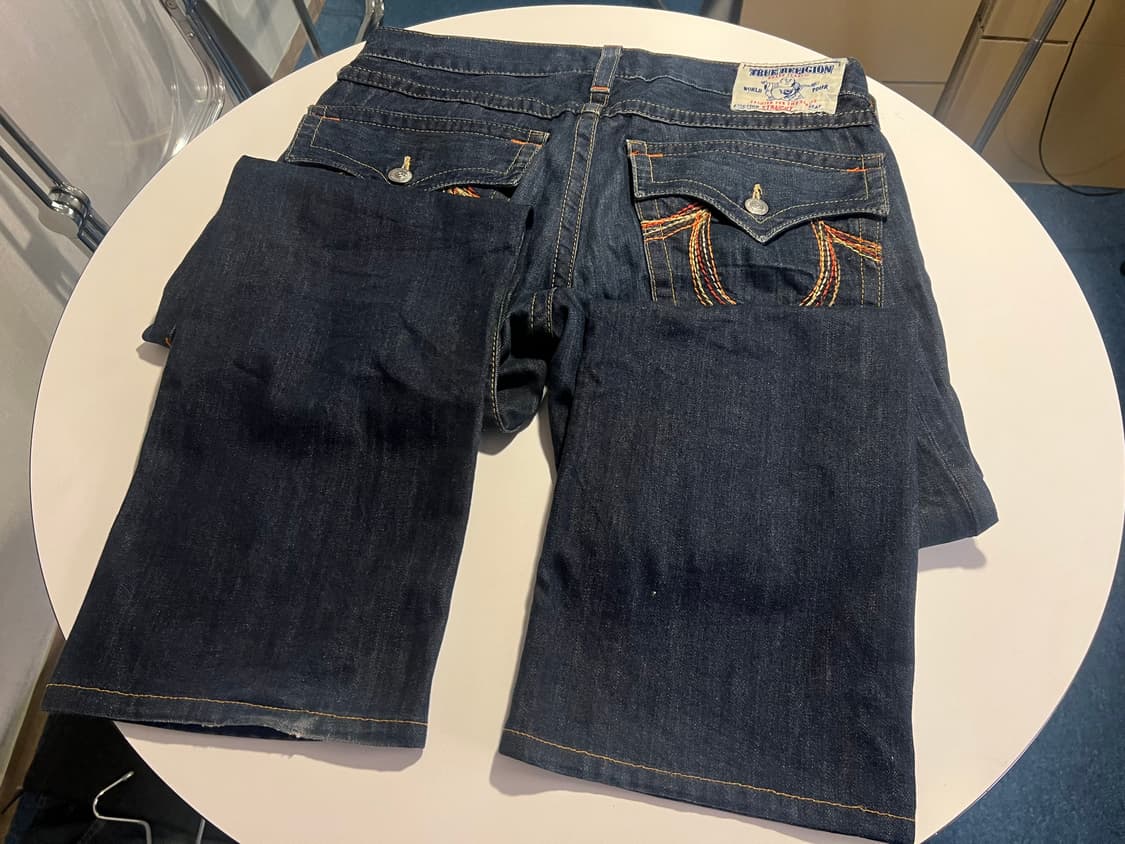 트루릴리젼 로우라이즈 데님팬츠 상품이미지3