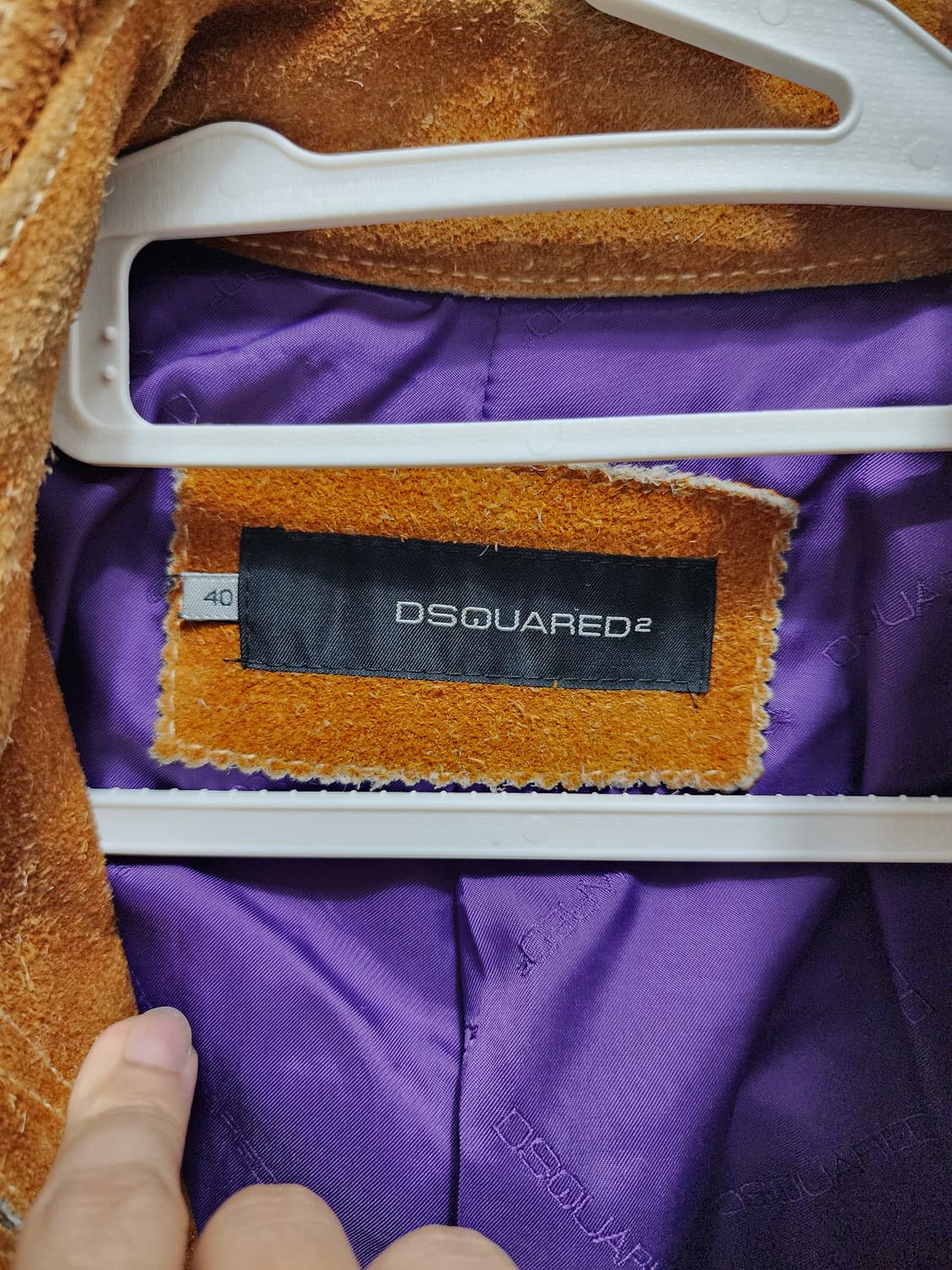 DSQUARED2 물소가죽 컬렉션라인 크롭 가죽자켓 상품이미지7