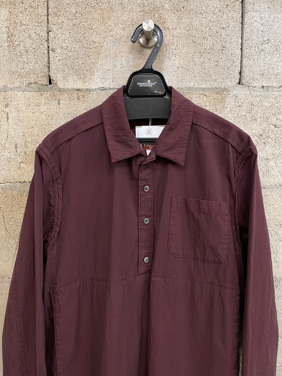 언더커버 하프 버튼 업 셔츠  상품이미지2