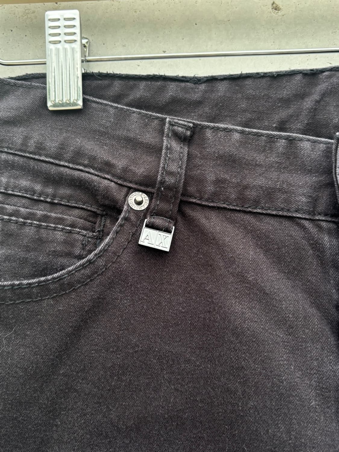 Armani Exchange Flare Fit Pants 상품이미지4