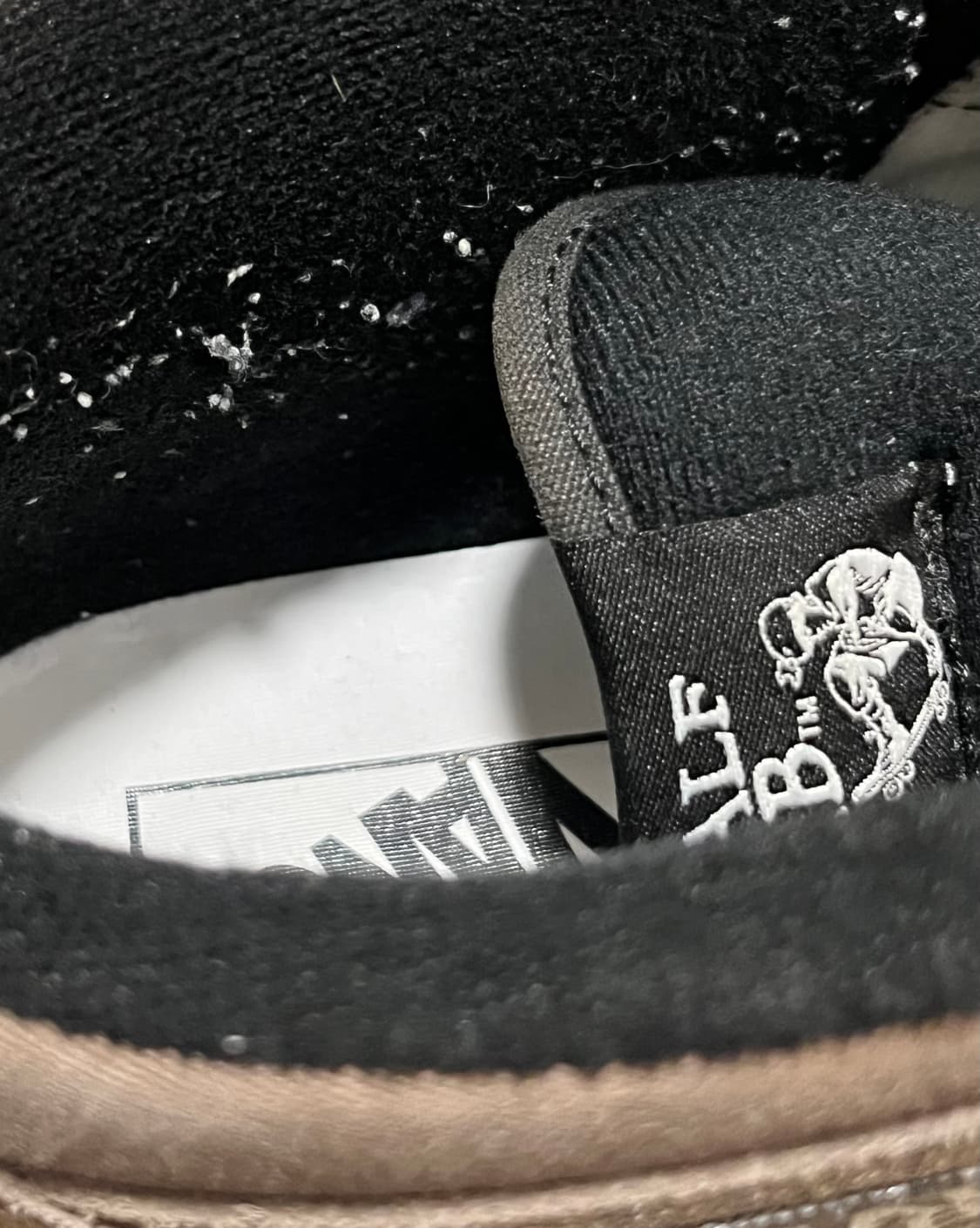 반스 하프 캡 33 DX 애너하임 팩토리 OG 스모크 블랙 상품이미지6