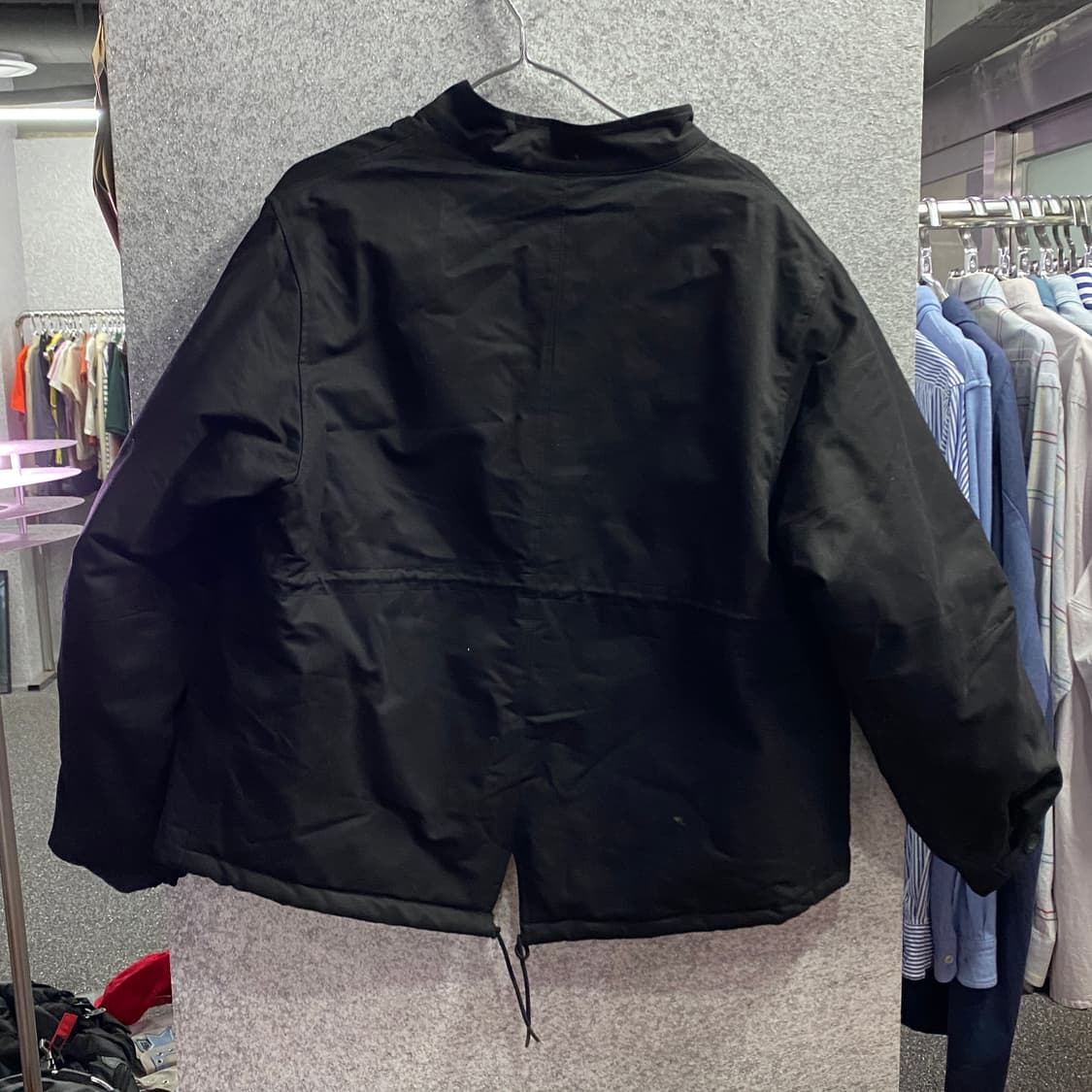 라퍼지스토어 블랙 숏 피쉬테일 B4051 상품이미지4