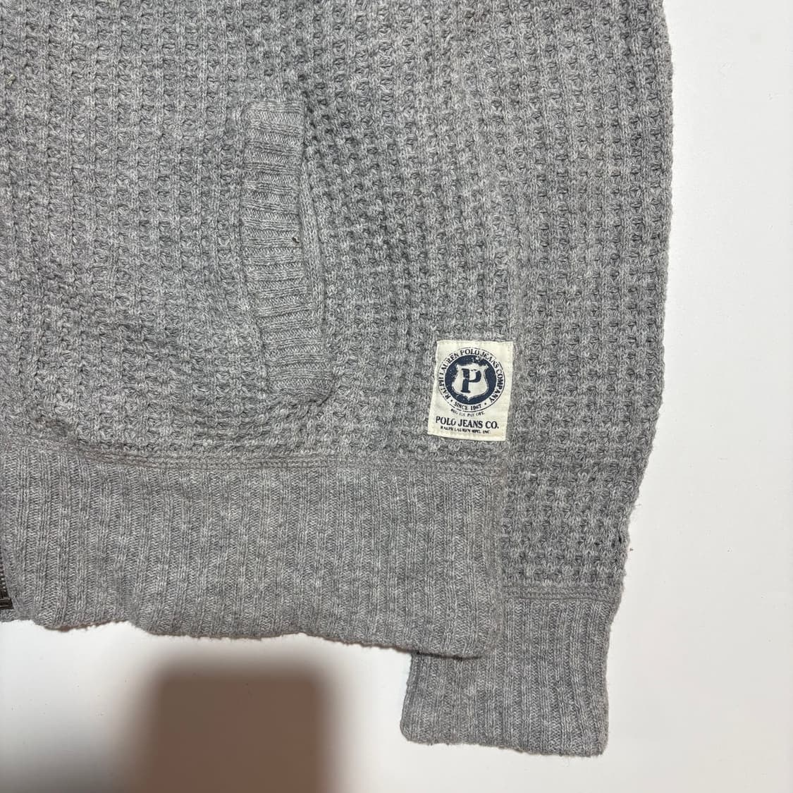 폴로 진스 그레이 니트 집업  상품이미지2
